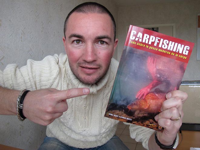 Stephane Gonzalez libro carpfishing