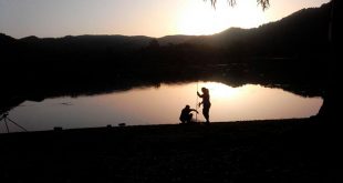 Limpieza y pesca en el embalse de Encinarejo